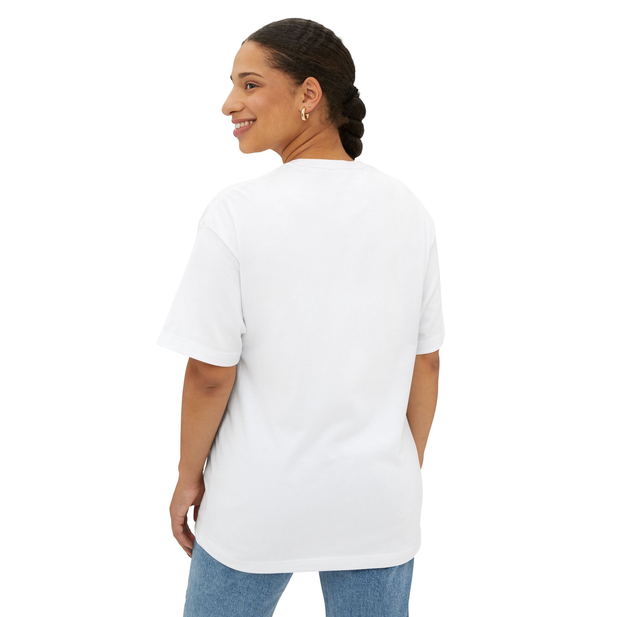 Thai Buffalo Graphic Tee — ควาย Printed Oversized Boxy T-Shirt